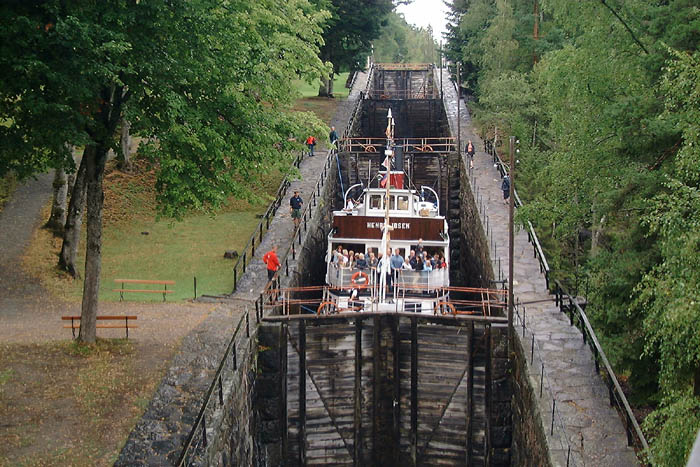 Telemarkkanaal, Vrangfoss