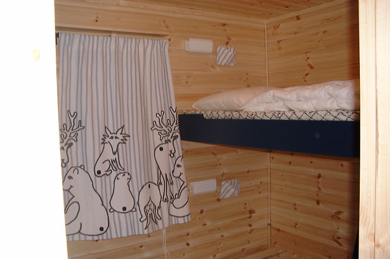slaapkamer 2, met een stapelbed